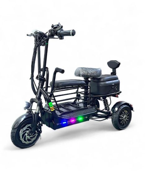 صورة دباب كهربائي 3 كفرات 48 فولت بـ 3 سرعات